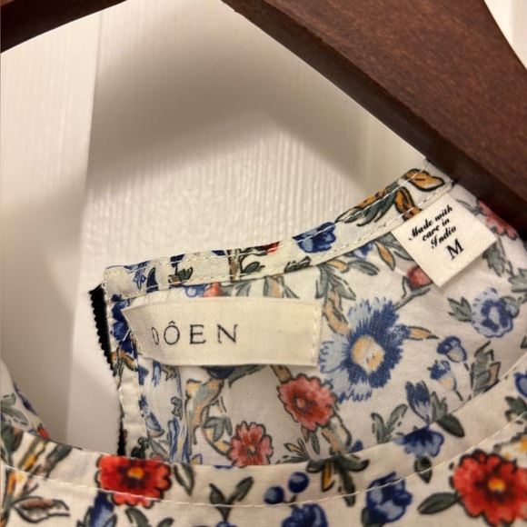 Doen Rhodia Dress in Creame Prairie De Montagne - Picture 6 of 8